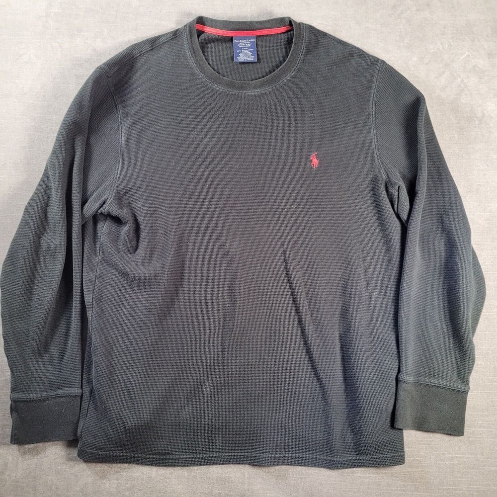 Polo Ralph Lauren Sleepwear Black Knit Mens Size Large